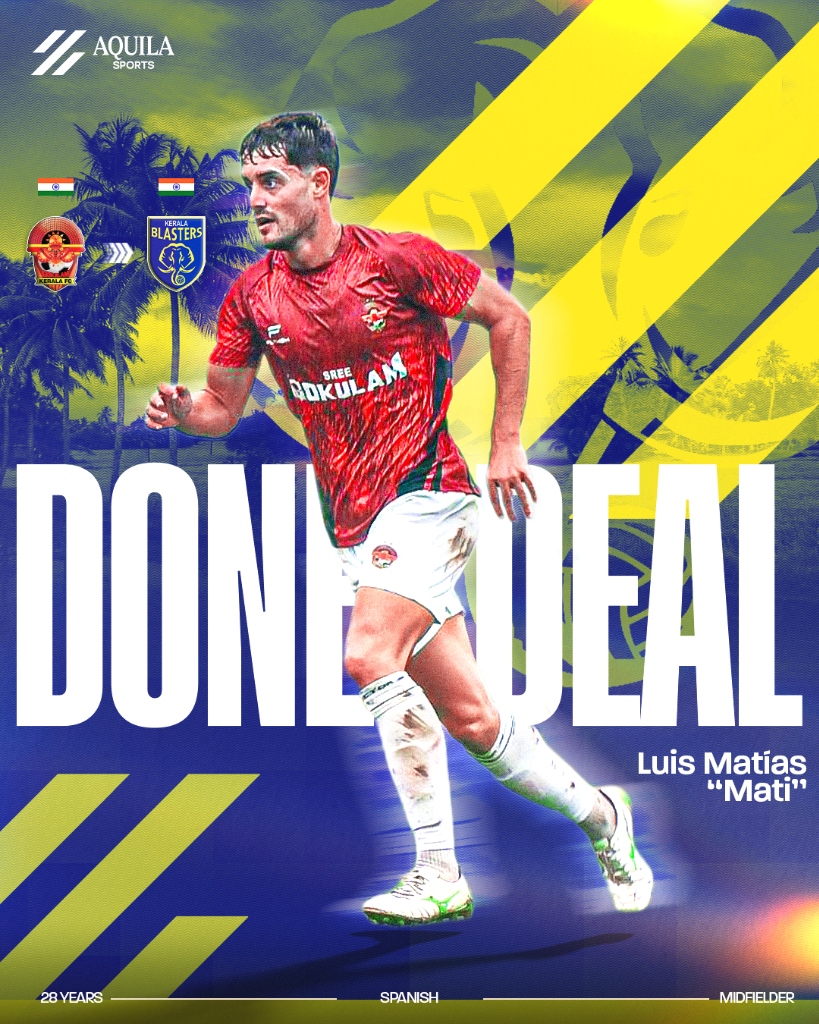 Mati Hernández steps up to the ISL with Kerala Blasters